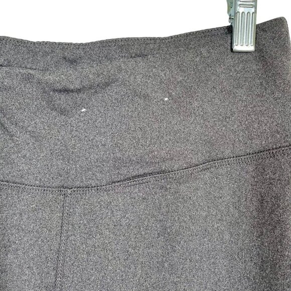 NWOT Juicy Couture Sport Cropped Hi-Rise Logo Leggings Gray Size Medium - Picture 7 of 11